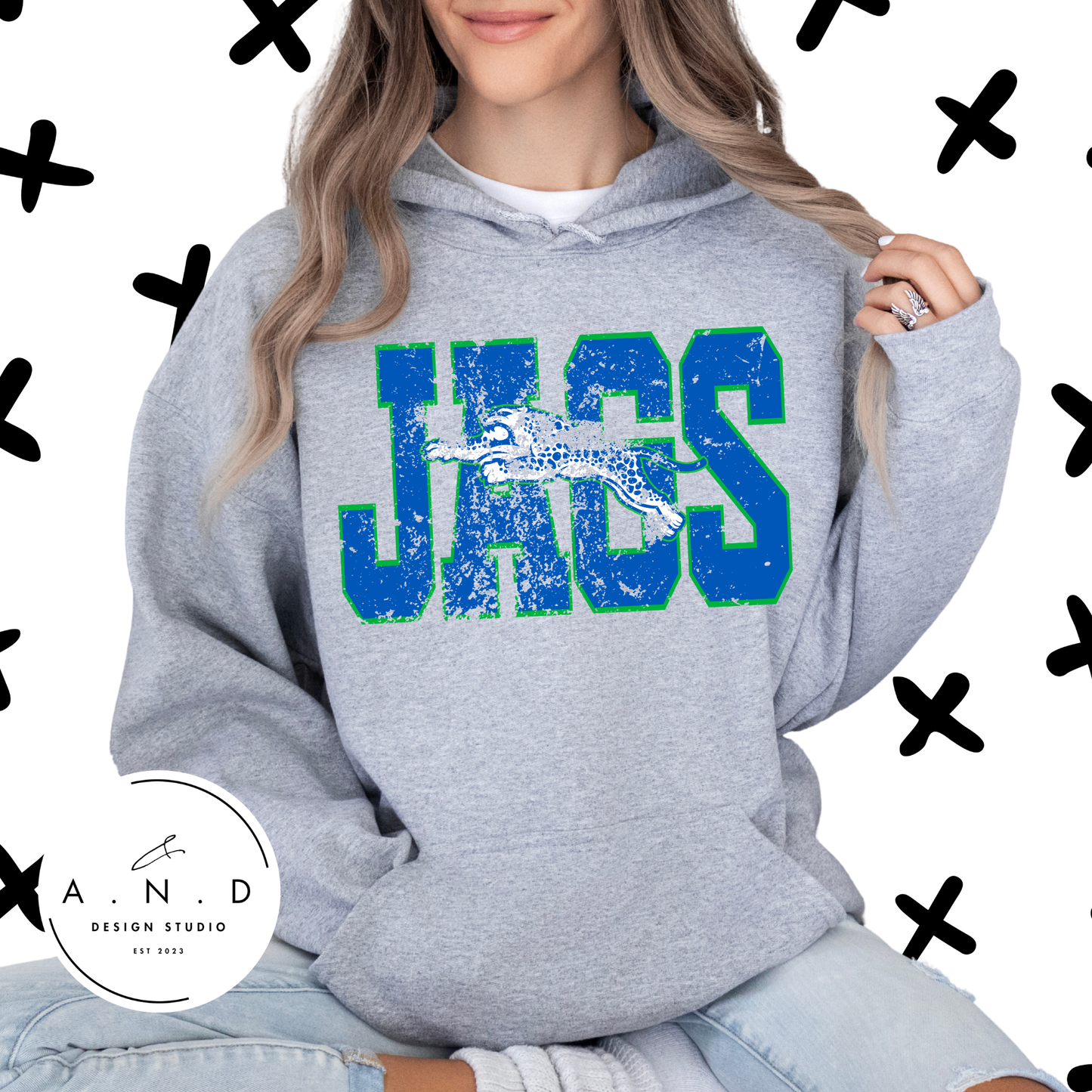 JAGS Varsity Distressed