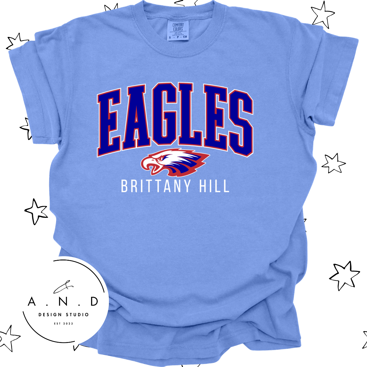 Brittany Hill Eagles Stacked