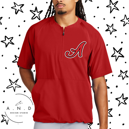 Aces- 1/2 Zip Short Sleeve Jacket