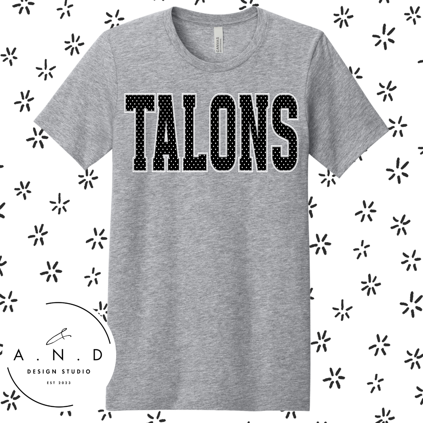 TALONS polka dot
