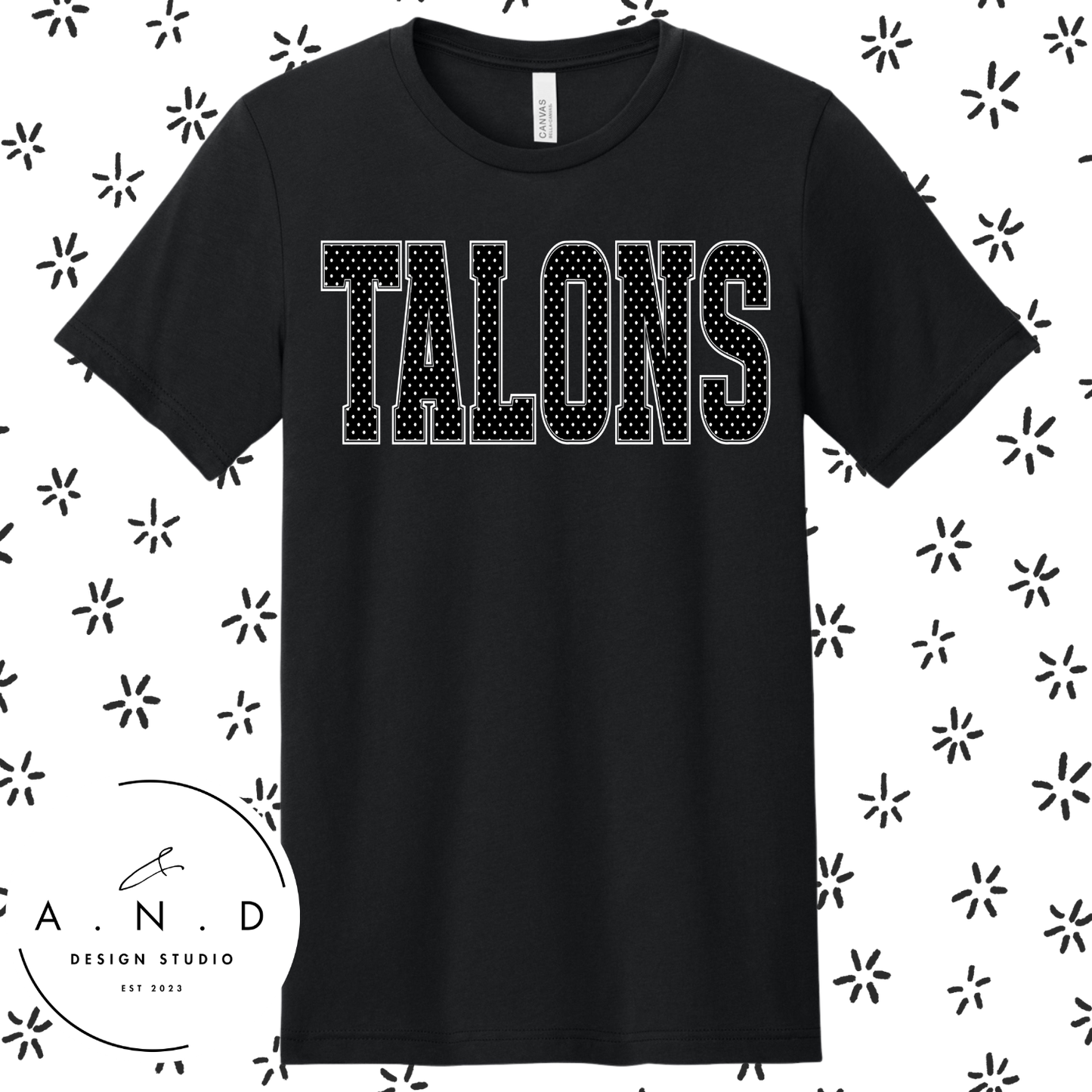 TALONS polka dot