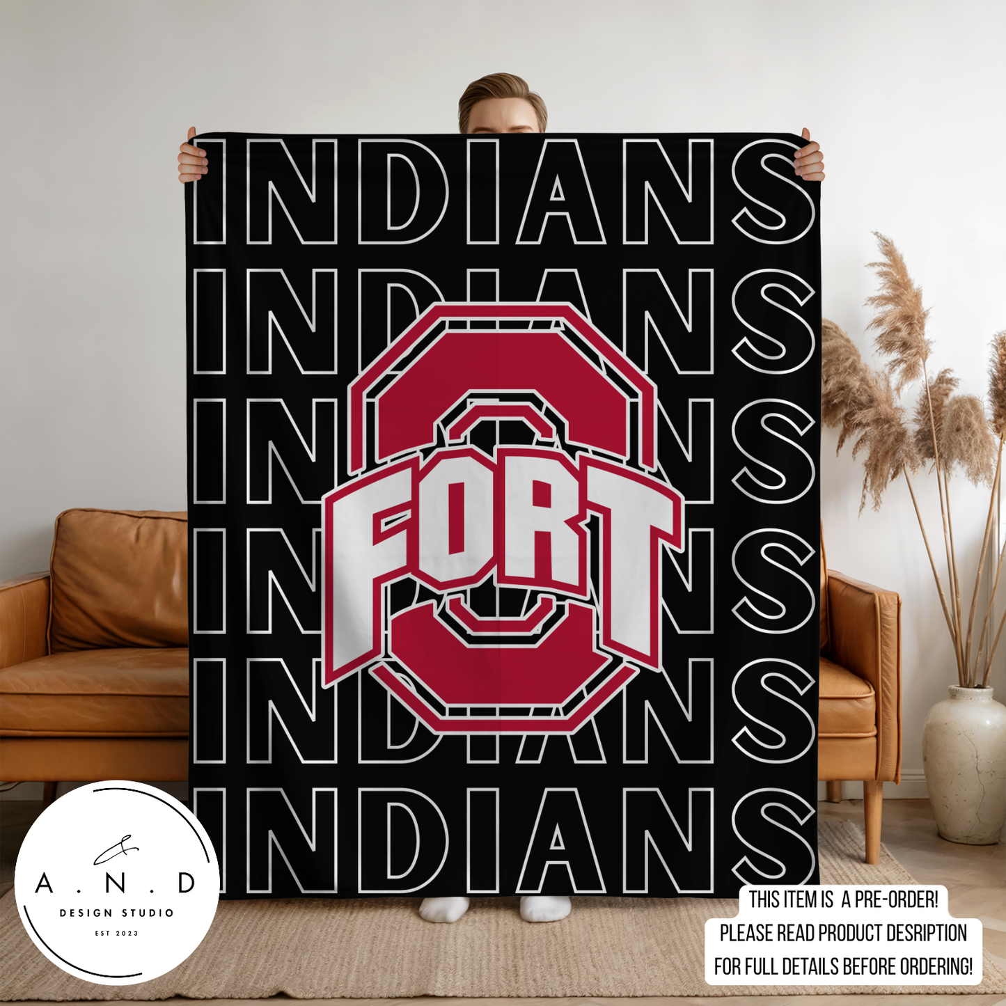 FO INDIANS Blanket