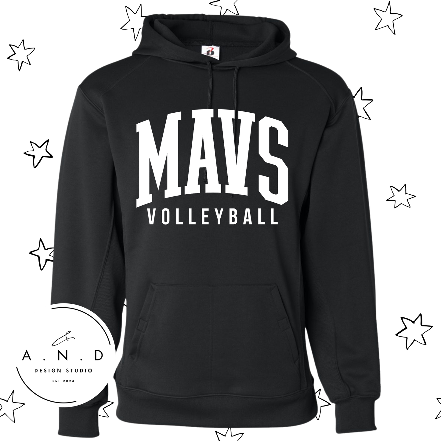 MAVS Volleyball Performance Hoodie