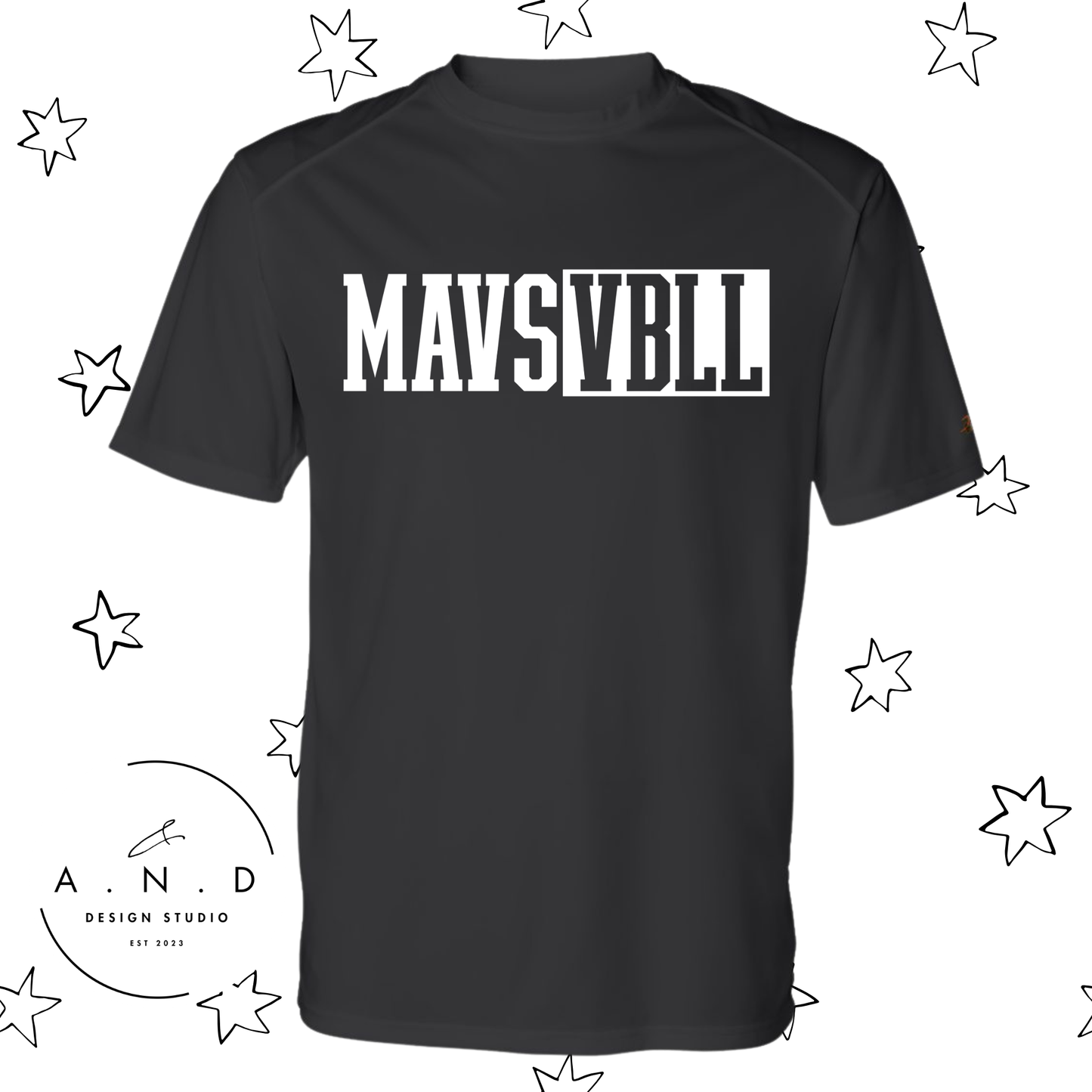 MAVS Volleyball Performance T-Shirt