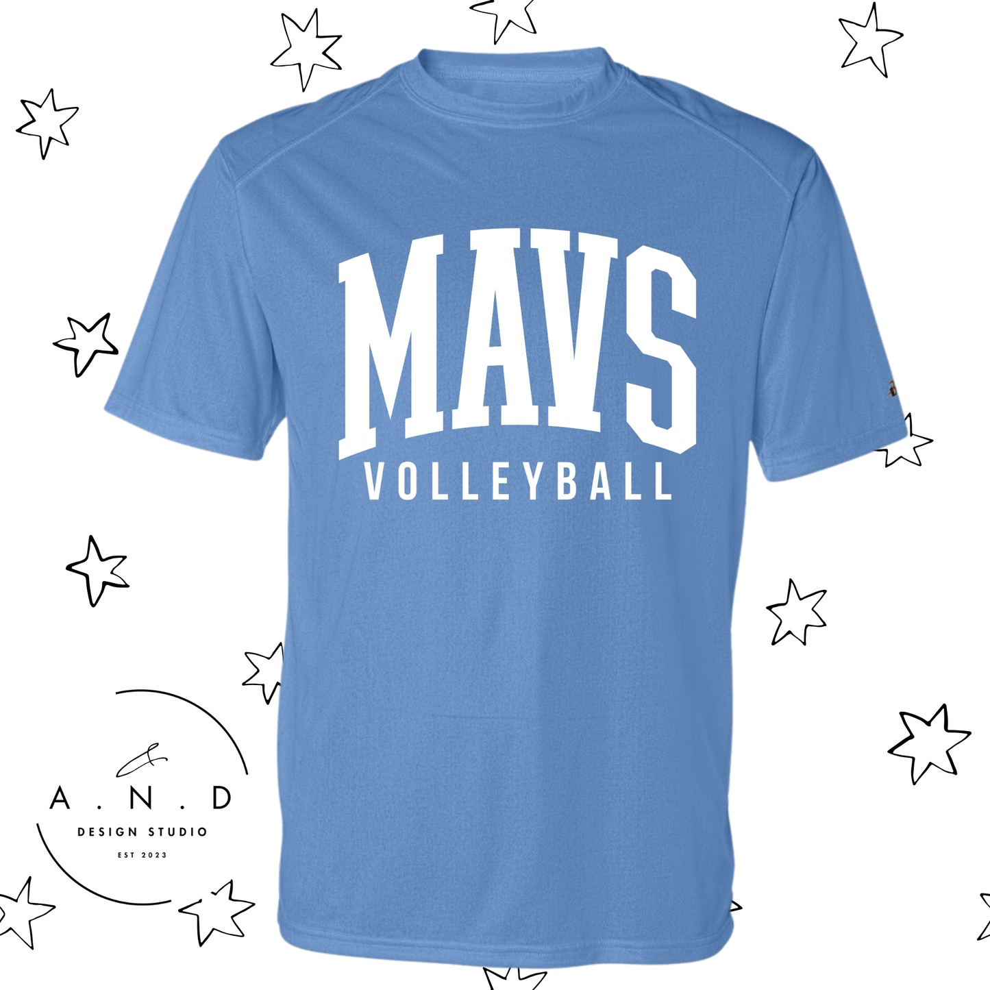 MAVS Volleyball Performance T-Shirt
