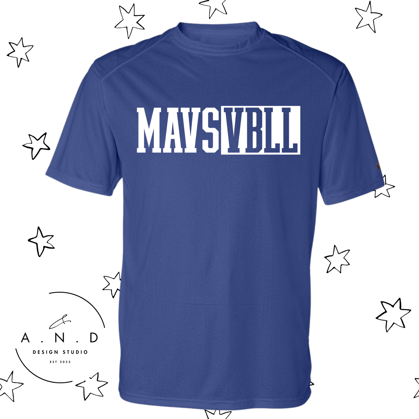 MAVS Volleyball Performance T-Shirt