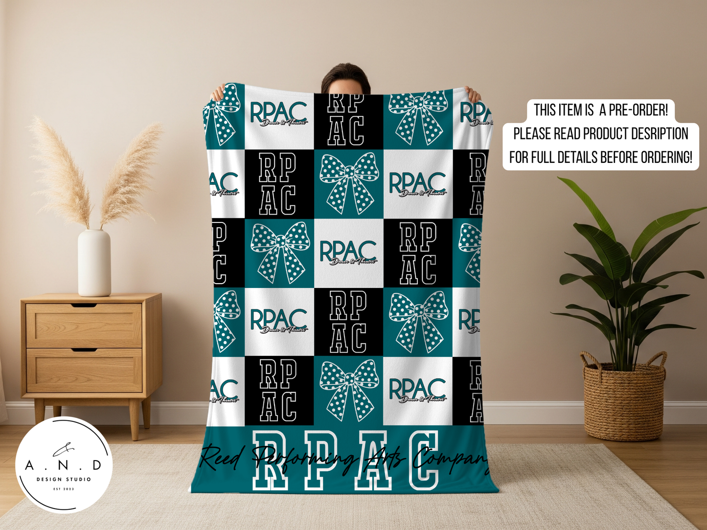 Reed Performing Arts Co Blanket Pre-Order