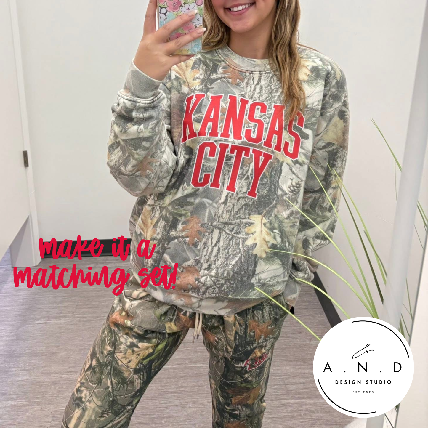 Kansas City Camo Sweatpants