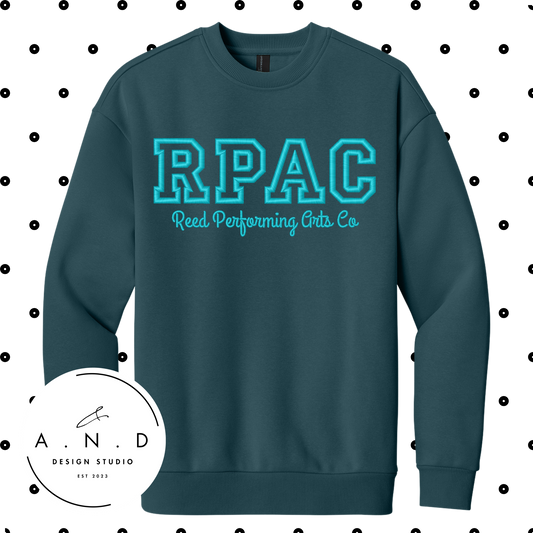 RPAC Embroidery Sweatshirt (TEAL THREAD)
