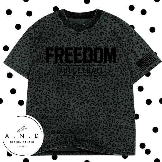 Freedom Vintage Black Leopard