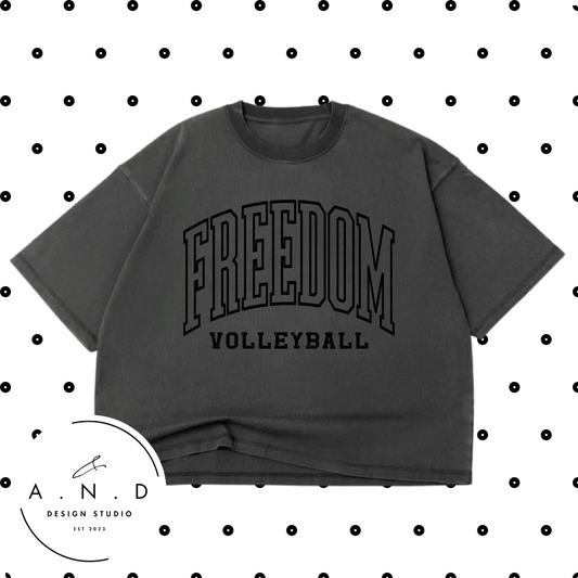 Freedom Oversized Boxy Crop