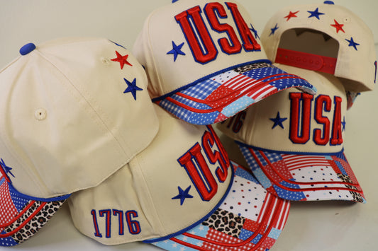USA Canvas Hat