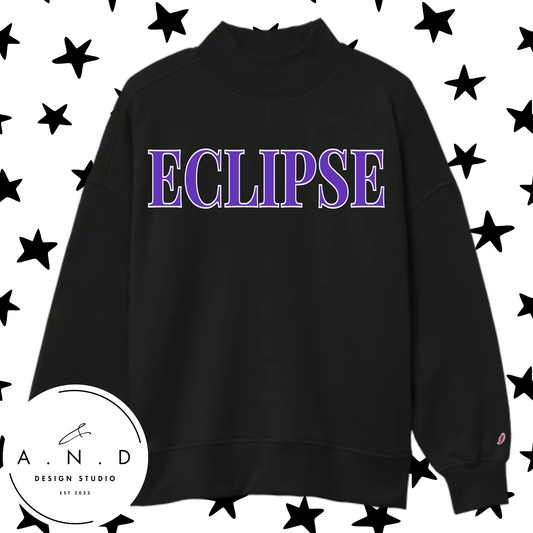 Eclipse Mock Neck Sweatshirt