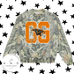 OG Panthers Varsity Distressed Camo/Leopard