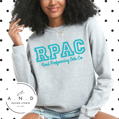 RPAC Embroidery Sweatshirt (TEAL THREAD)
