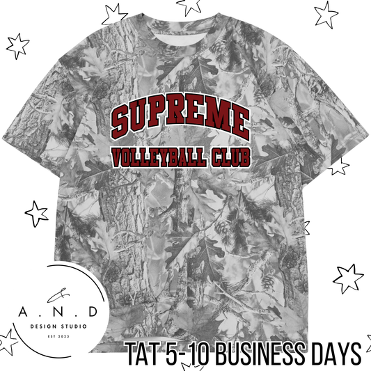Supreme Volleyball Club Vintage Grey Camo