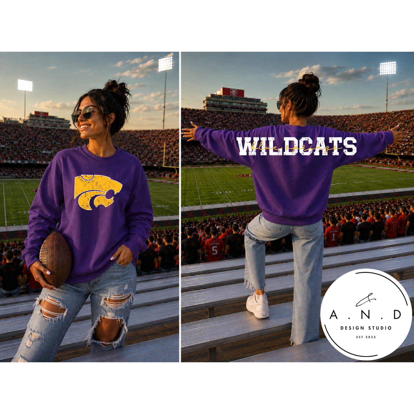 BS Wildcats Big Back Sweatshirt