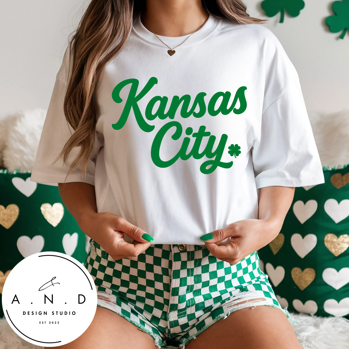 Kansas City Script Shamrock