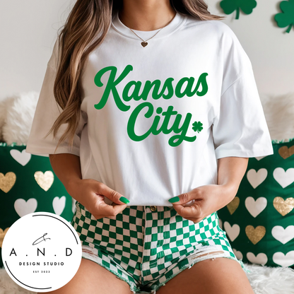 Kansas City Script Shamrock