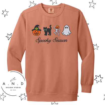 Halloween Icon Embroidery