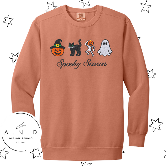 Halloween Icon Embroidery