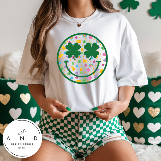 Shamrock Smiley Face