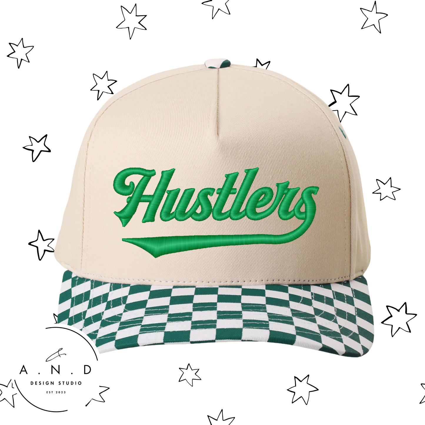 Hustlers Checkered Hat