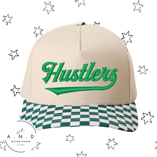 Hustlers Checkered Hat